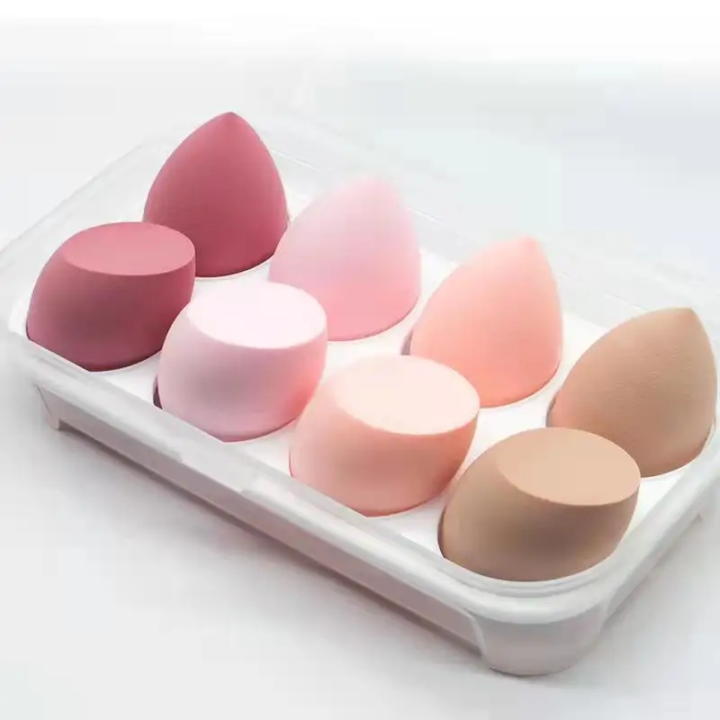 

Mixed color Makeup Sponge for blending liquid Foundations, Powders and Creams. Flawless, Professional make up eggs