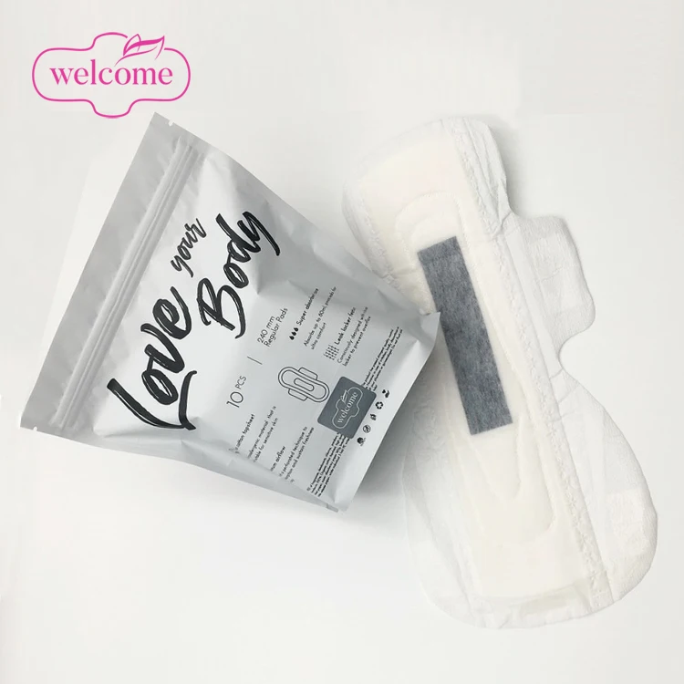 

Me time Regular size sanitary napkins cotton super absorbent sanitary pads disposable