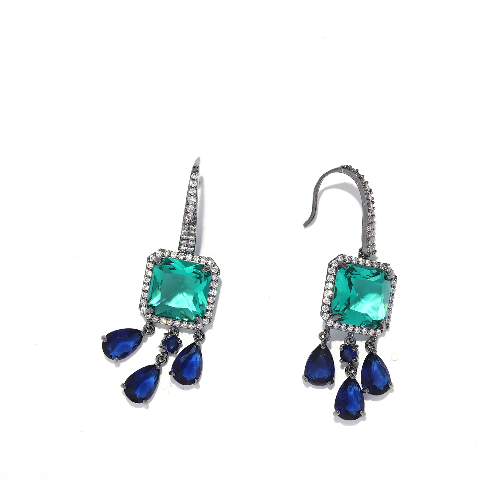 

Hoop Earings Hooks Earring With Silver 2021 For Agate Chunky Diamond Roses Stones Stainless Sterling Earrings, As photo