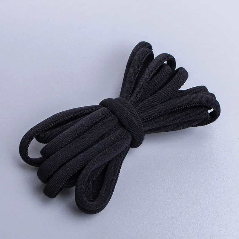 

5mm Black Flat Elastic Band Ear Loop for N95
