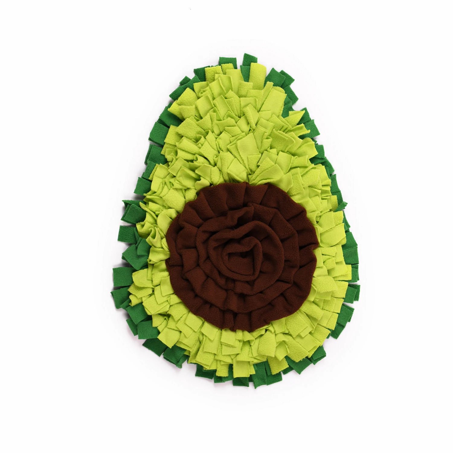 

Soft washable rugs dog sniffing mat avocado snuffle slow feeding nosework play mat interactive pet toys, As picture