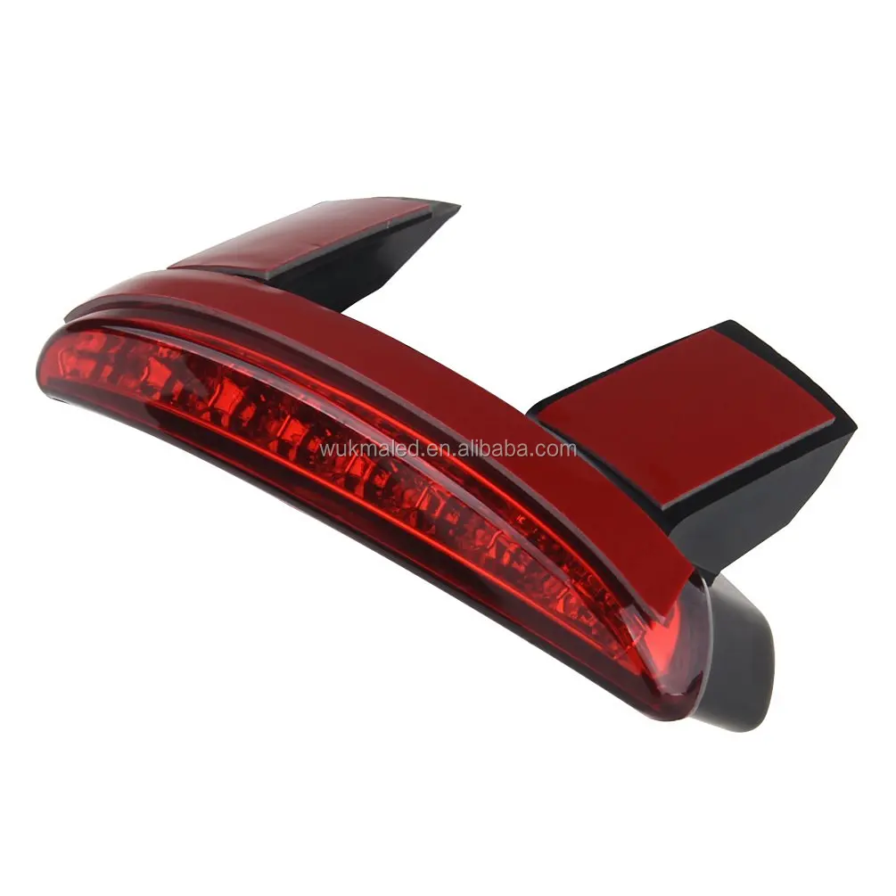 Red LED Stop Brake License Plate Rear Tail Stop Running Light for Motorcycle