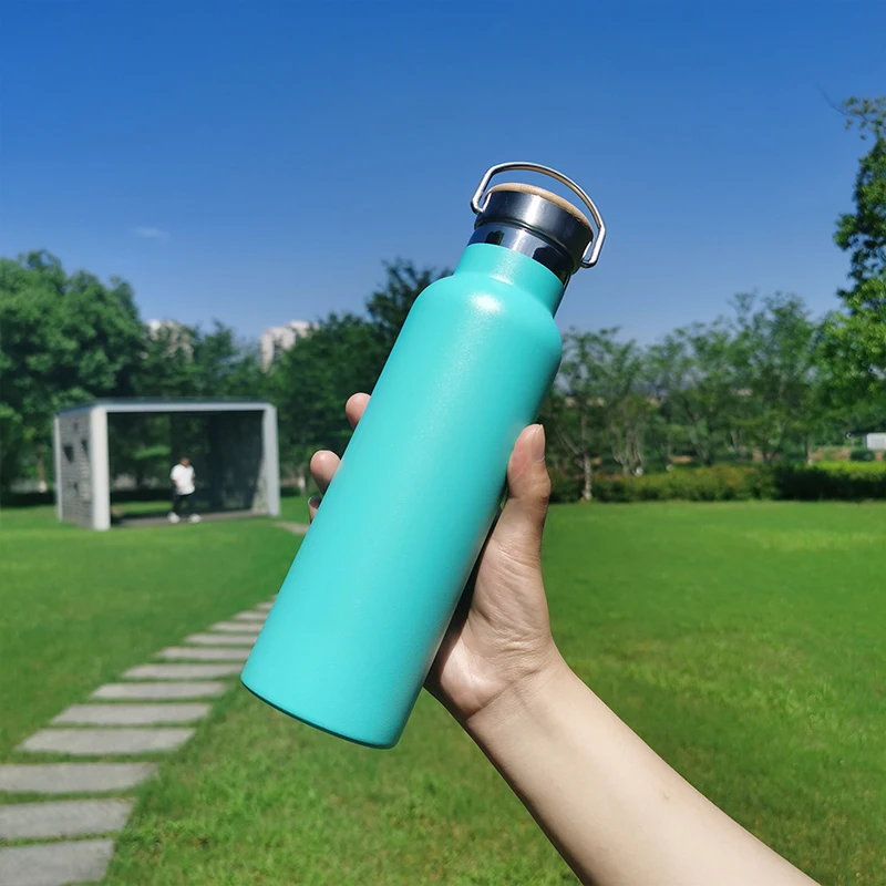 

Mikenda Travel Vacuum Insulated Hot Drinking Double Wall 304 Stainless Steel Mugs Sport Water Bottle, Customized color