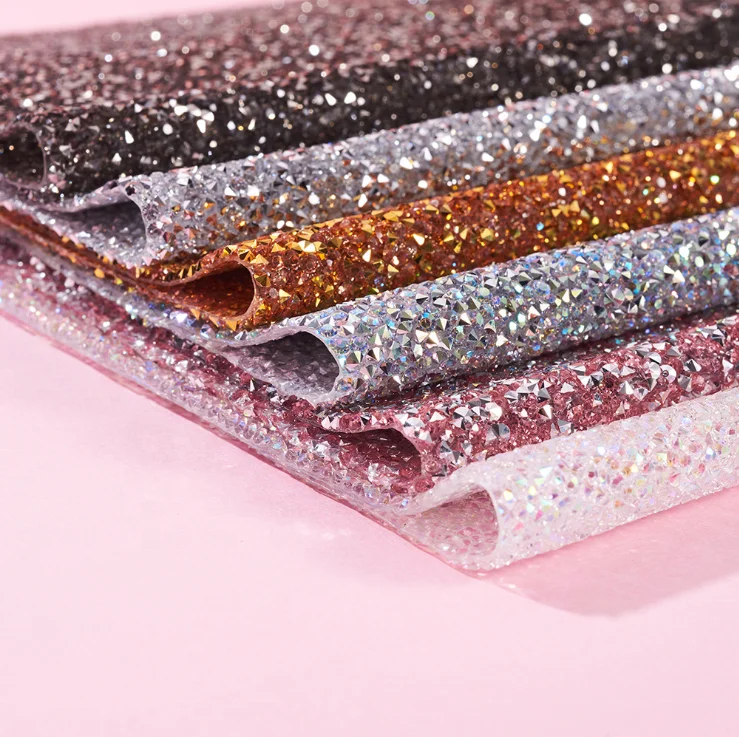 

Custom Made Placemats, Silver Rhinestone Table Mats For Decoration, Customized