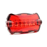 

5 LED Night Riding Waterproof And Shockproof Warning Bicycle Tail Light