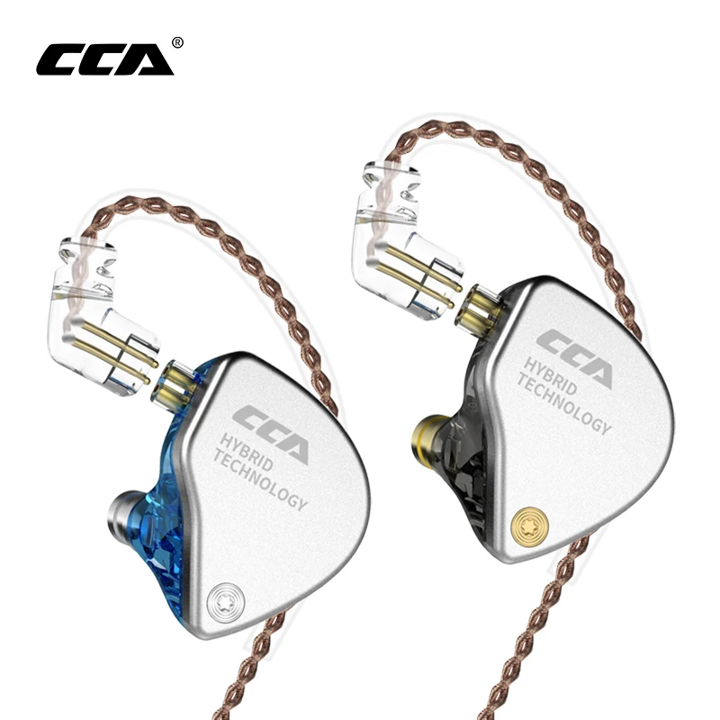 

CCA CA4 1BA+1DD Hybrid In Ear Earphone HIFI DJ Monitor Sports Music Noise Cancelling Earphone Headphone for Running Gym