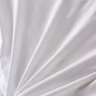 100% Cotton Pure White Satin Fabric 260tc/300tc/330tc/400tc Hotel Bedding