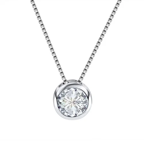 

RIPN74 2019 Cubic Zirconia Necklace for Women and Girl Female Necklace Fashion Jewelry