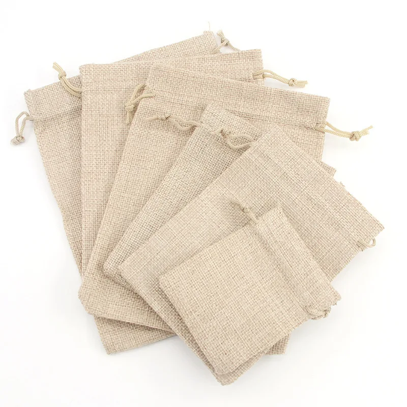 

Spot wholesale used gunny bag jute sack bag cheap clean hemp bag, Customized color