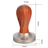 

51/58mm wood tamper coffee maker Espresso tamper