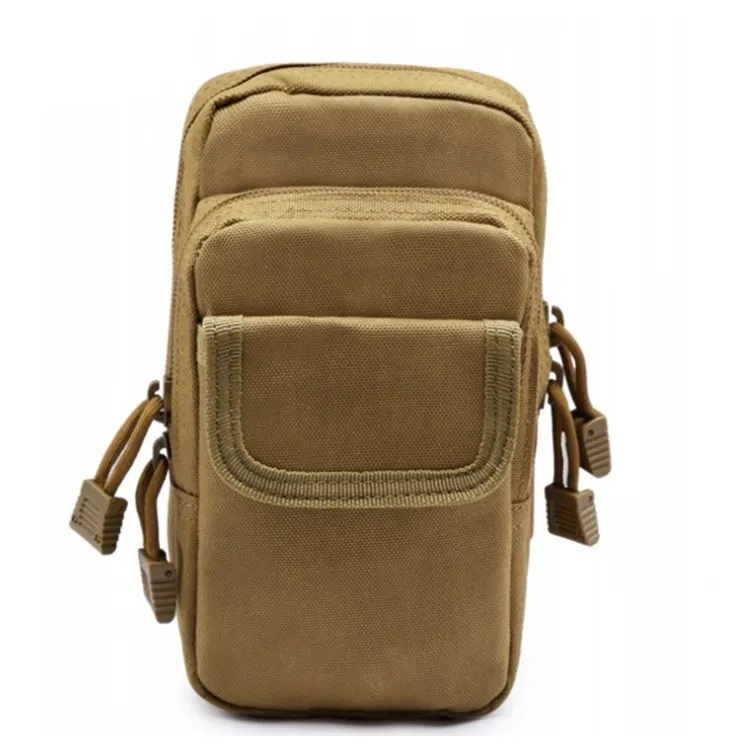 

Wholesale Tactical Military EDC Molle Waist Bags Mobile Phone Utility pouch Equipment Fanny Packs, Black, khaki, army green, cp camo, acu camo