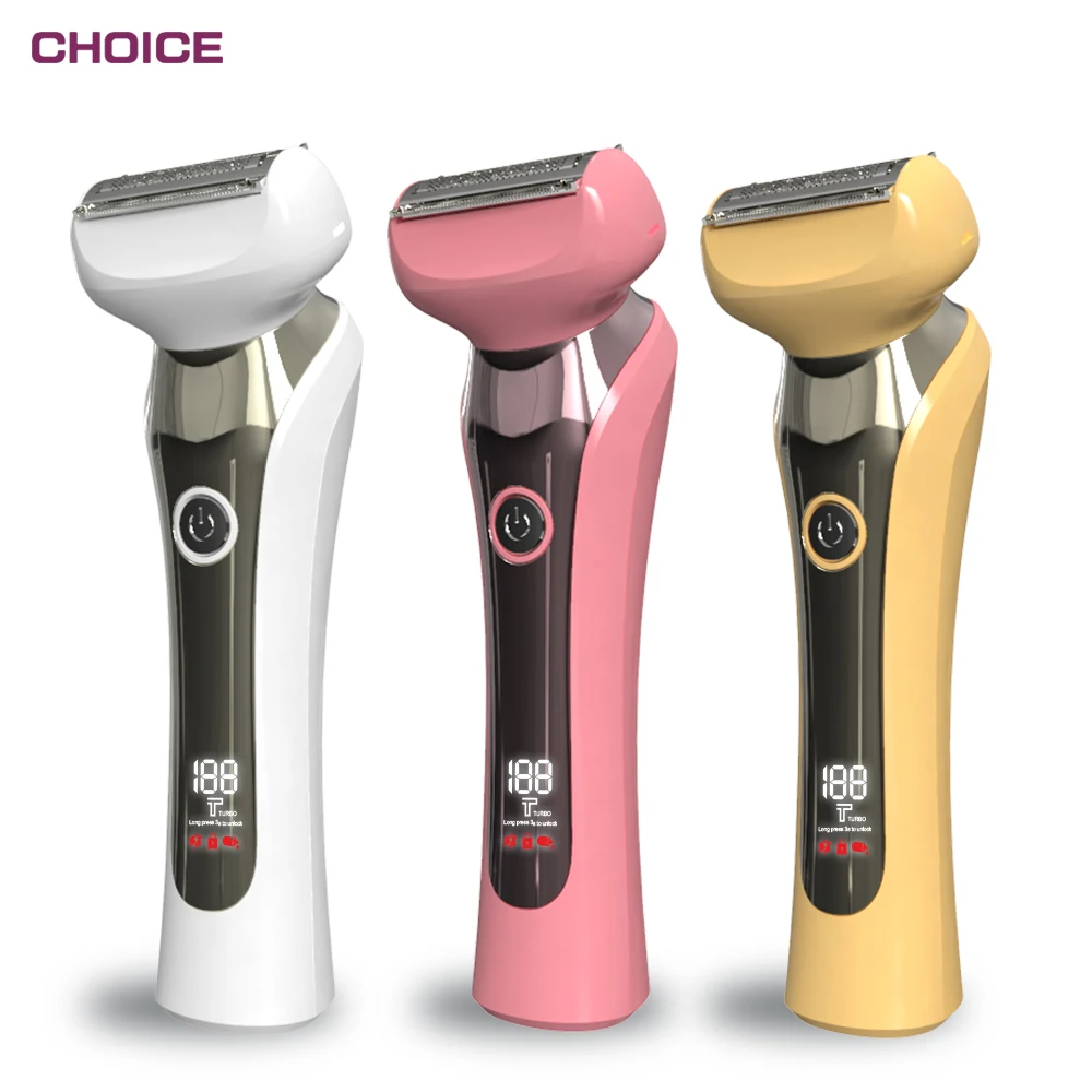 

New design electronic rechargeable cordless women body blade shaver hair removal mini lady epilator price pain free hair remover