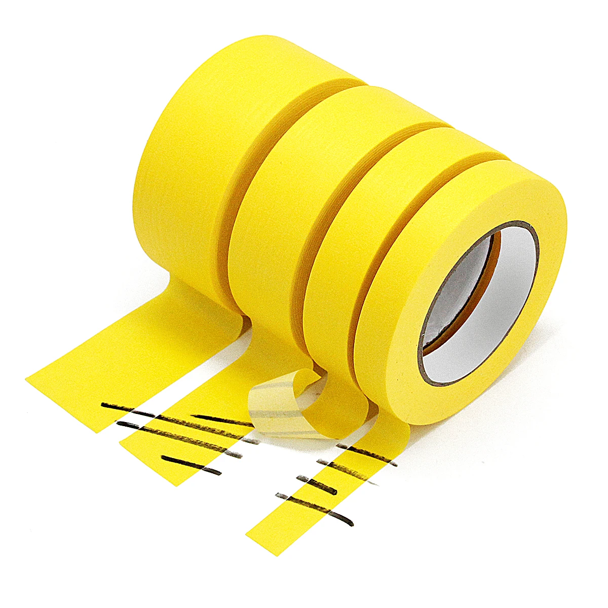 

Custom Yellow Painters Masking Tape for Painting Automotive Paint Paper Masking Tape