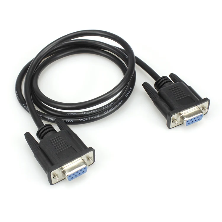 RS232 DB9 9 PIN serial female to female cable