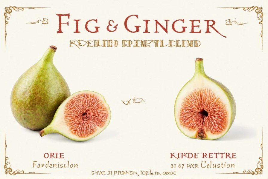 Fig and Ginger: Perfect Pairing Guide
