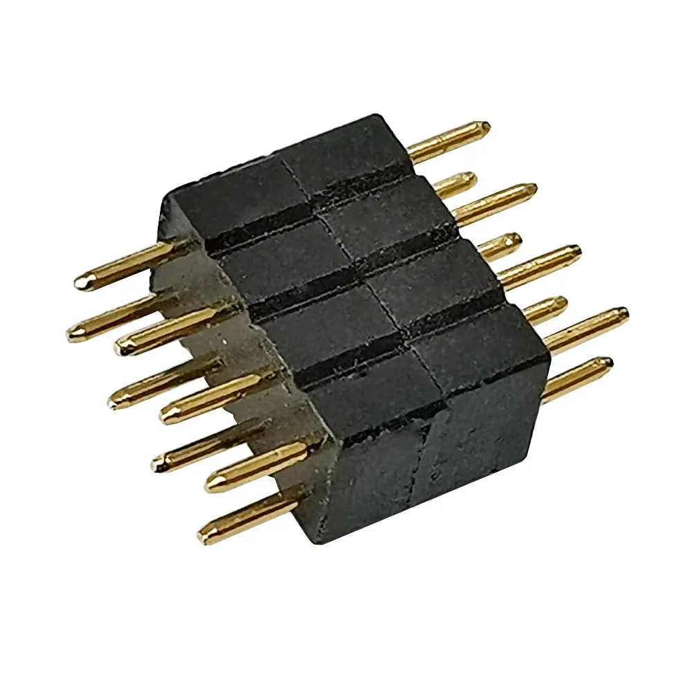 2.0毫米 dip 2x4 8pin 双列圆针接头连接器 - buy 直针,jst 连接器 2*