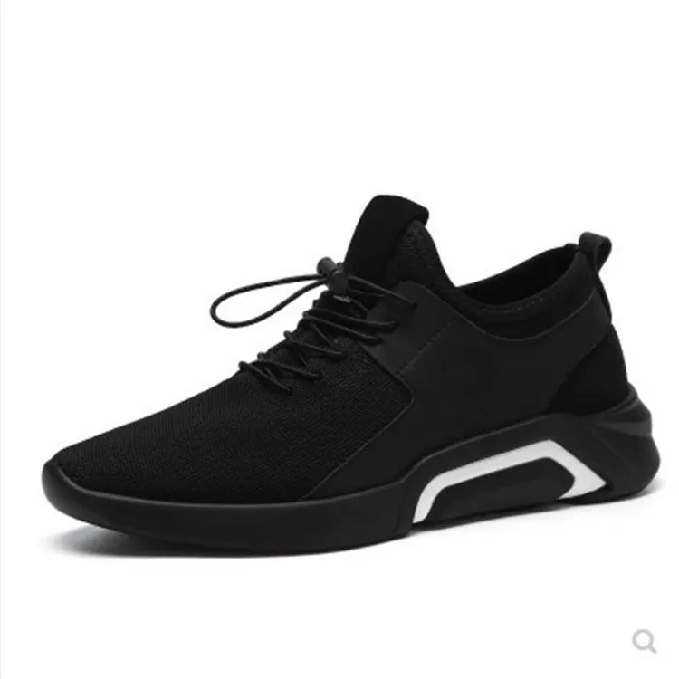 

2019 new design man shoes sport shoes running man sport shoes men, Custom (black &white black&red)