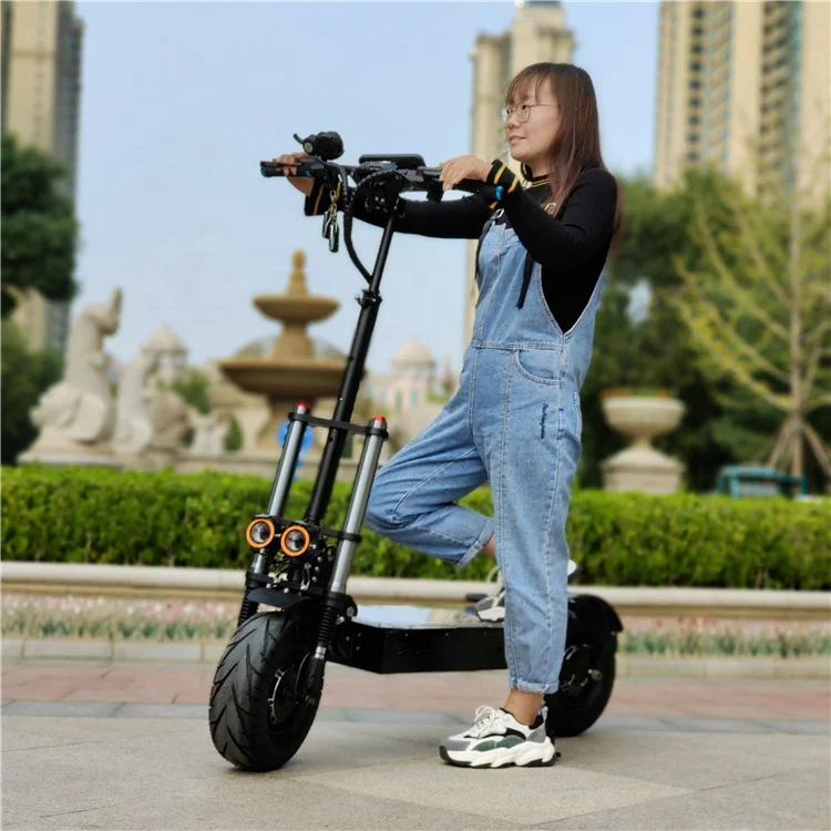 

Europe United No Tax 13 inch 8000W 60V Adult E Scooter Electric Scooters With Dual Motor
