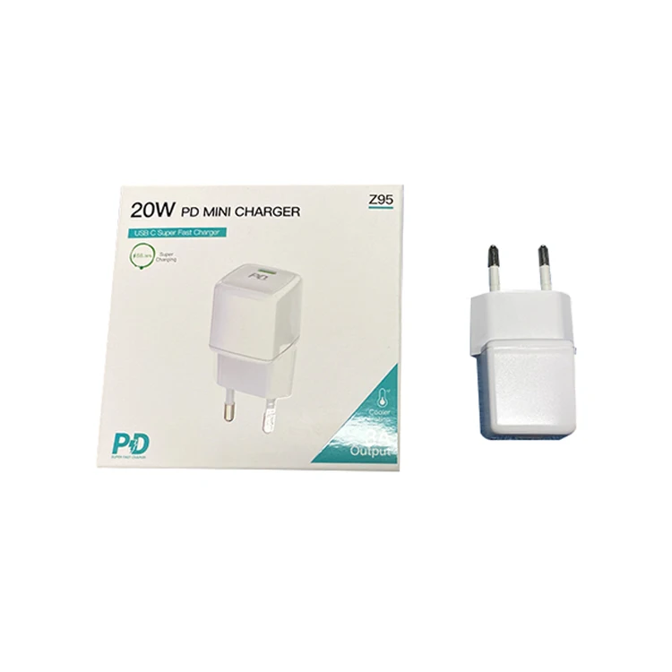 

20w Original Fast Pd Charger Type c Us Wall Charger Plug Usb-c Power Adapter For Iphone 12 Pro For Apple, White/black