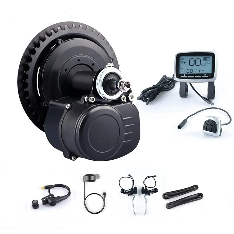 

2019 tsdz2 48v 500w tongsheng torque sensor ebike mid drive electric bike motor kit for sale