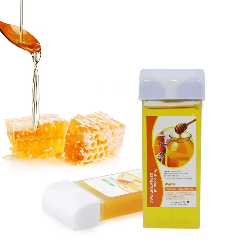 

Skin Care Natural Honey Depilatory Wax Wholesale Paste 100ml Sugar Wax Cartridge 16 Flavor Painless Hair Removal Wax