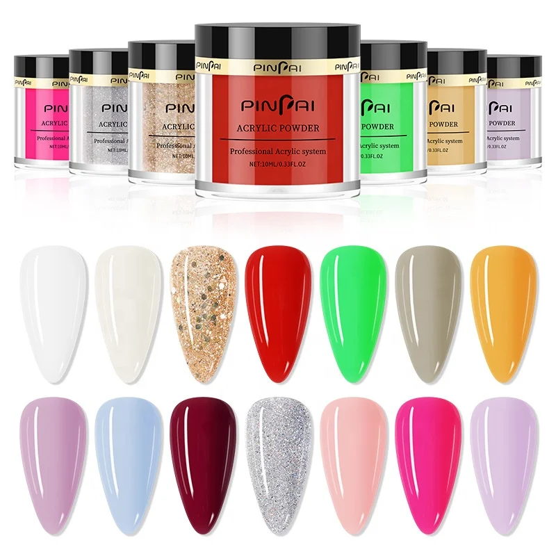 

Crystal Clear Acrylic Nail Art Candy Glitter Set Diamond Mirror Bulk Colors Chrome Powder Nails Acrylic Powder, As picture shown