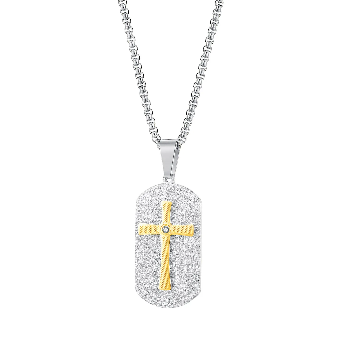 

jewelry for men gold 18k cross pendant shield mens stainless steel fashion christian jewelry