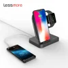 Fantasy Custom OEM Universal Portable Mobile Phone 3 in 1 Qi wireless fast charger dock
