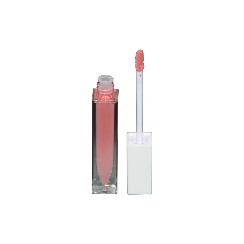 

matte lipstick private label lip Gloss Container Tube waterproof long lasting Tube Plastic Custom Color Round Shaped lipstick