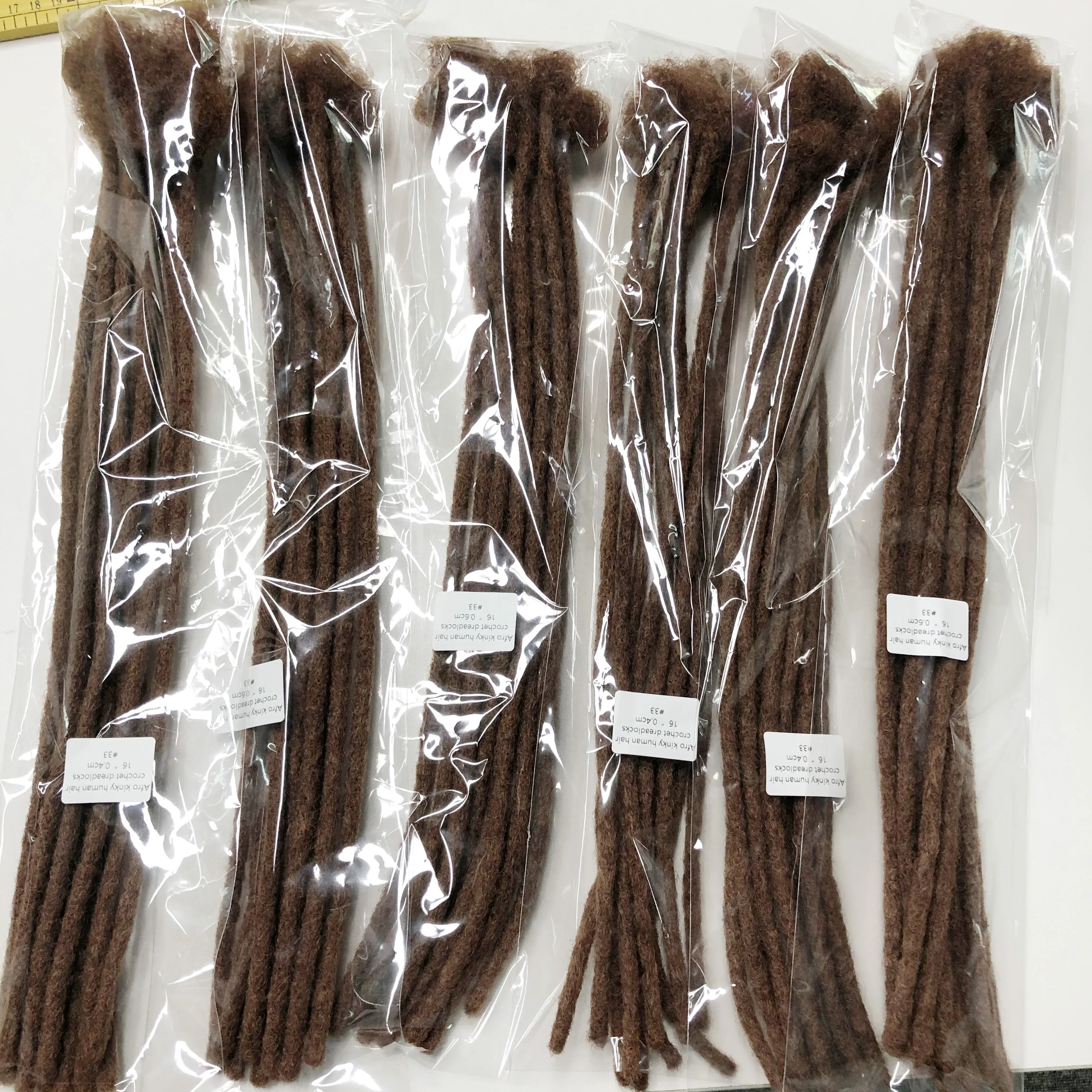 

[Eastern U.S. Warehouse] [HOHO DREADS] afro kinky human hair 22 inch black locs