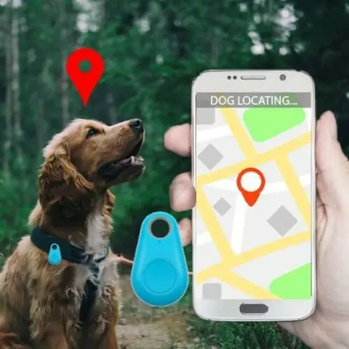 

2021 Amazon Hot Sale Pet Smart GPS Tracker Mini GPS Trackers Waterproof Blue tooth Locator Tracer For Pet Dog Cat Tracker gps, 8 colors