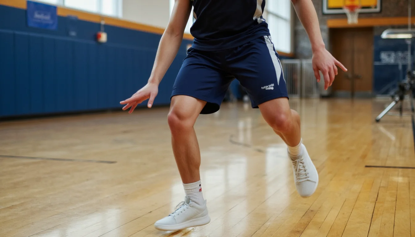 Landing In Basketball How to Develop Youth Basketball Jump Efficiency in 2026: The Landing ...