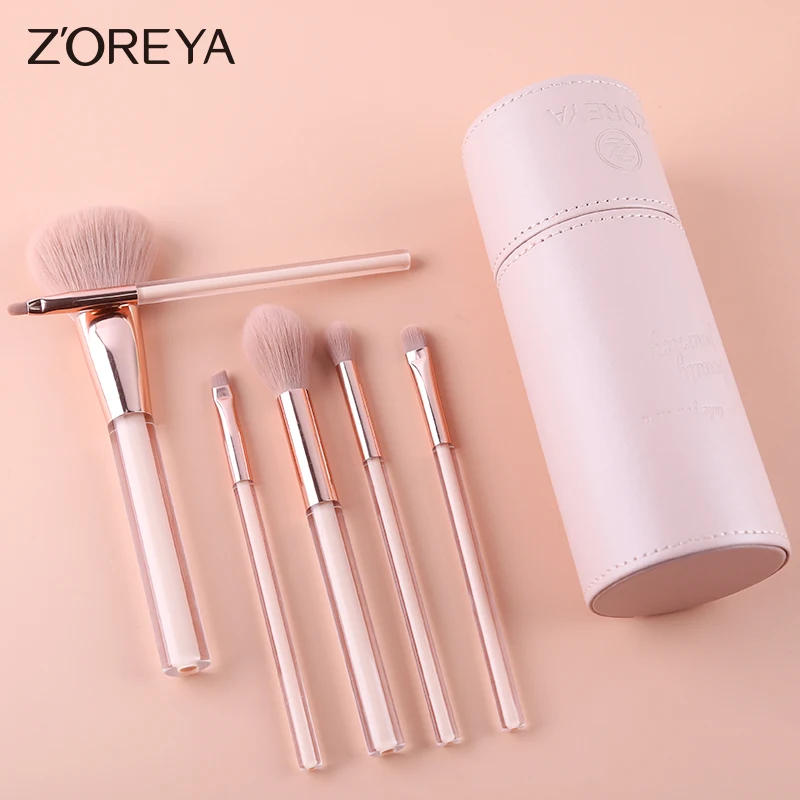 

2020 New beauty trending hot maquillaje products makeup brushes 6 pcs glitter makeup brush set