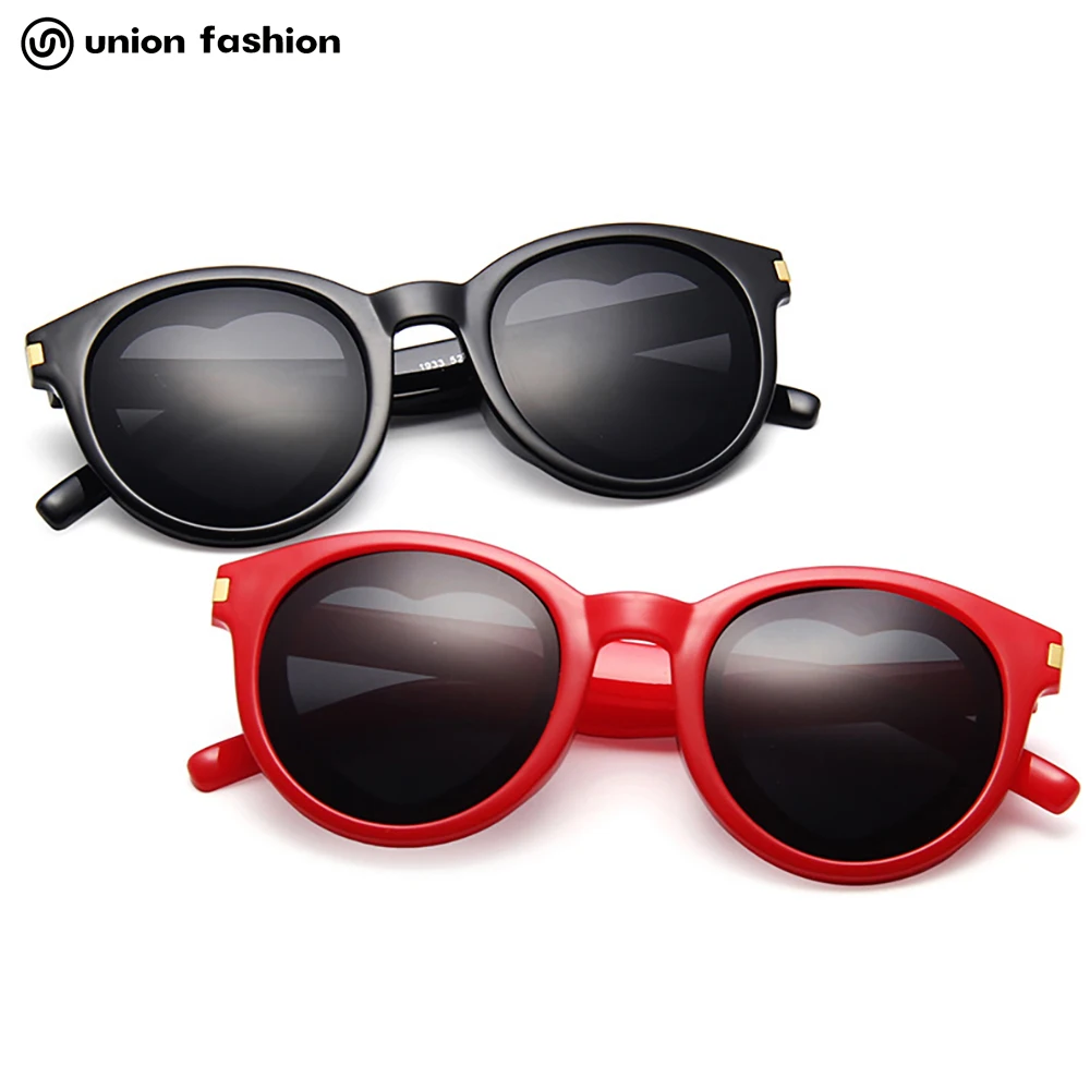

New Style Women Heart Shades Shape Mens Round Plastic Party Sunglasses, 7 color