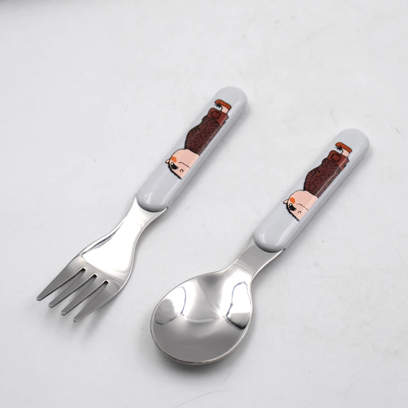 

China Manufacturer stainless children cutlery stainless children cutlery toddler cutlery set