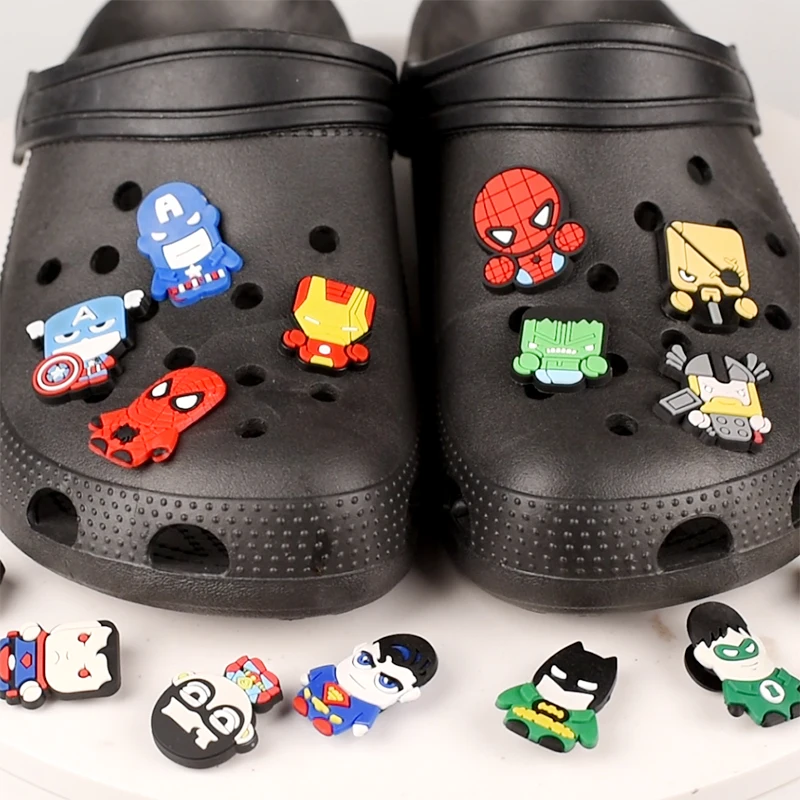 

Custom designer anime kids cartoon PVC croc shoe for charms decorations jibbit wholesale 2021, Picture