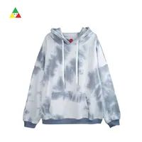 

Newly design fashion wholesale men colorful tie dye hoodie for promotional