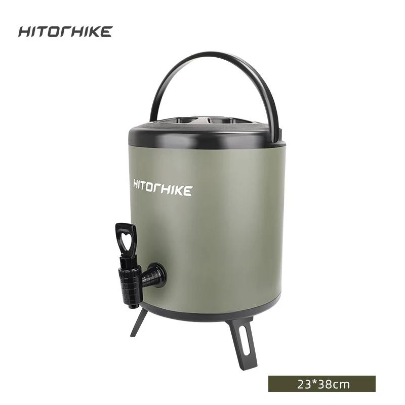 

Hitorhike outdoor multifunctional cooler tea bucket portable insulating bucket