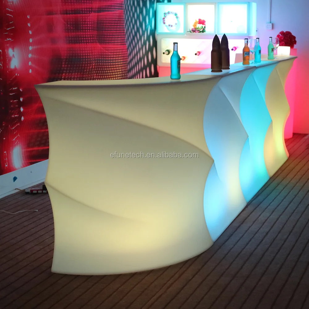 bar counter led