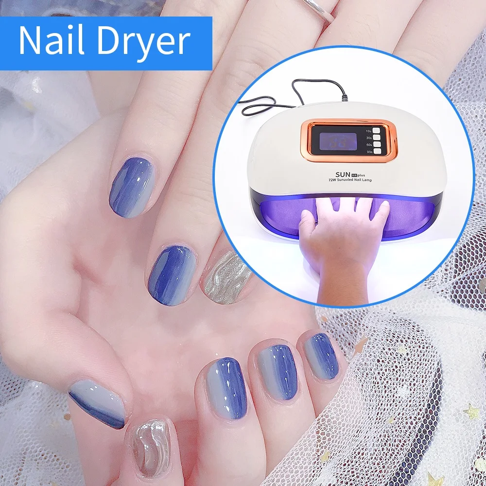 Sun Gel Torch for Nails Cordless 48W Gelish Polish Kit 120W with Jel Set Mini Lampe Leds Rechargeable Uv Led Nail Lamp