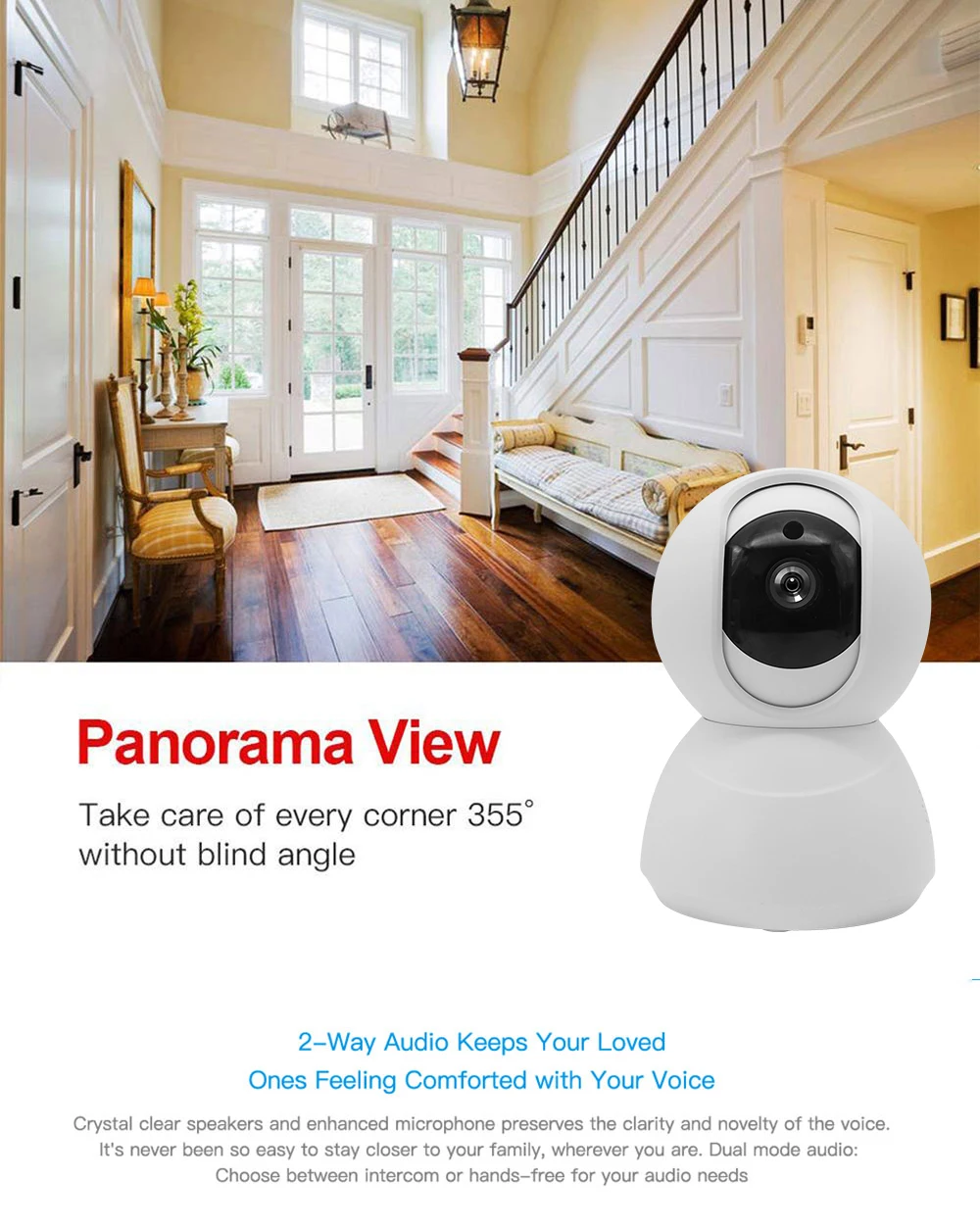 Tuya Smart Ip Camera Twoway Audio Motion Detection 2mp 1080p Hd Ir