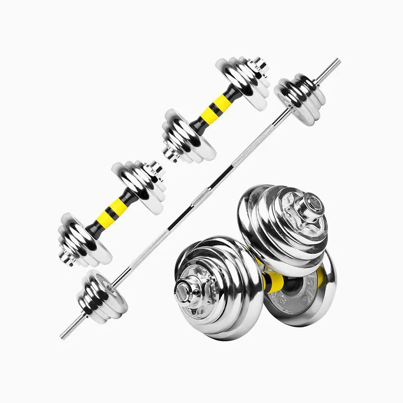 

Factory Direct Sale High Quality Chrome 50KG Adjustable Dumbbell Set, As shown on the pictures