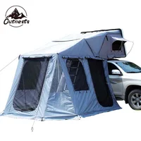 

4 Persons Hard Shell Roof Top Tents with Annex and Awning