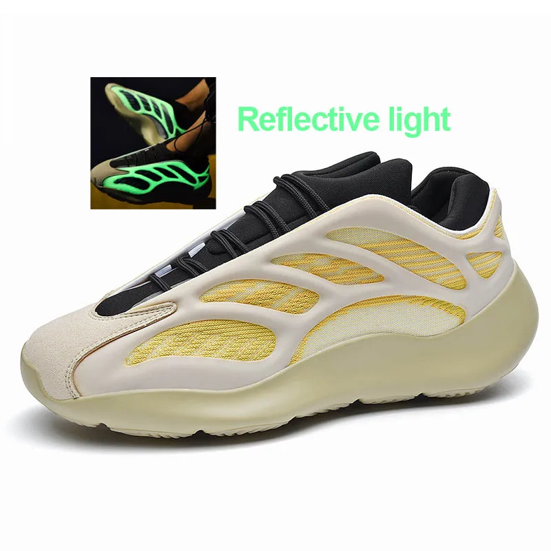 

Walking Style Shoes Women's Sports Shoe Fashion Mesh Breathable Non-Slip Sneakers Ladies Men Yezzy Outdoor Casual Shoes, Black