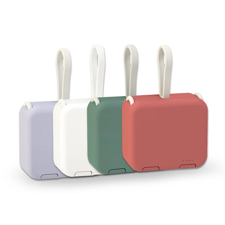 

2023 Tiktok hot selling Portable power bank 20000mah mini powerbank multi-function mobile phone holder