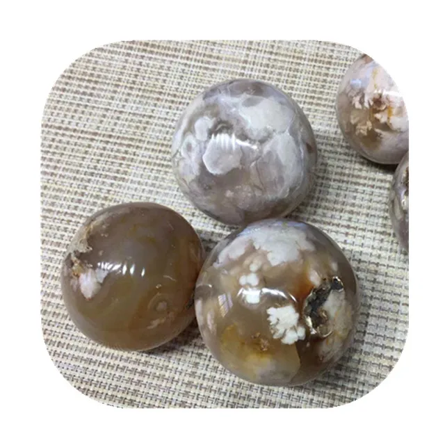 

Wholesale natural healing crystal energy crystal sphere ball cherry agate spheres for home decoration