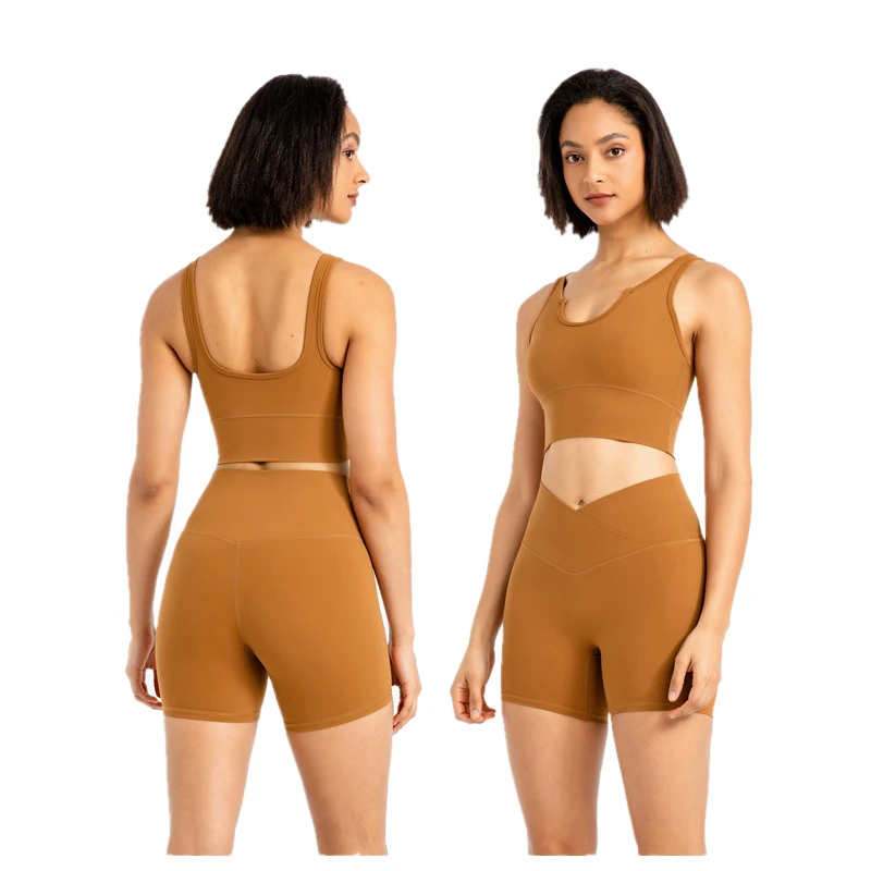 

Yoga wear long sleeve crop tank top high waist workout running active booty lifting seamless tights leggings set, As you see or oem