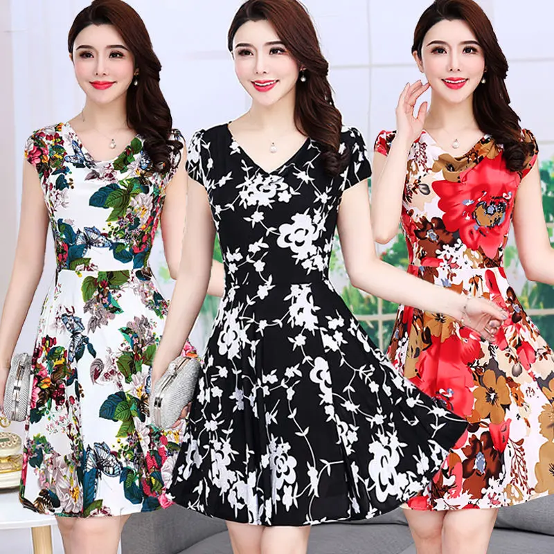 

New silk silk dress 2021 summer women's stripe slim skirt