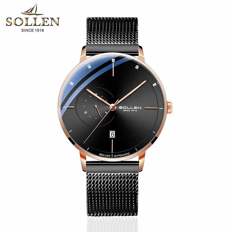 

2021 custom logo New Fashion Business Custom Sports Men's Watch Luxury Mechanical Watch Watch Smart Man Wrist