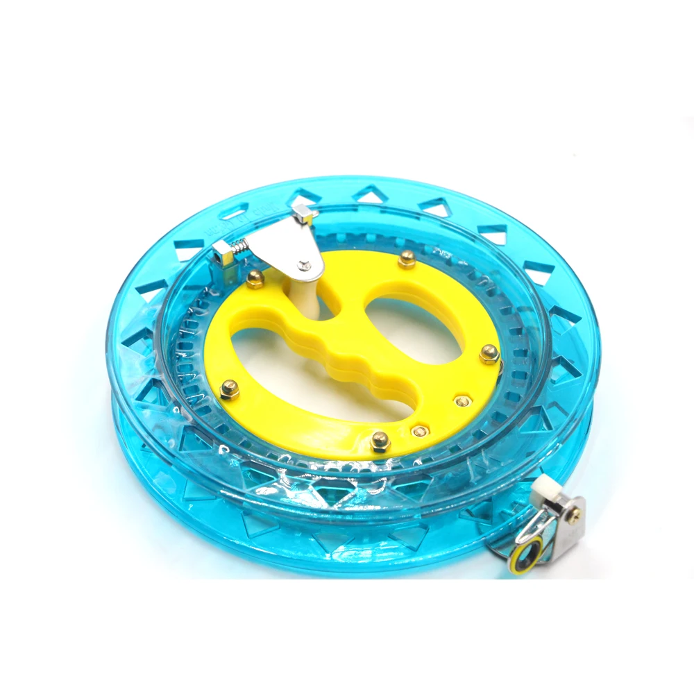 

Lockable Kite Reel Winder Line Smooth Rotation Ball Bearing Tool, Blue